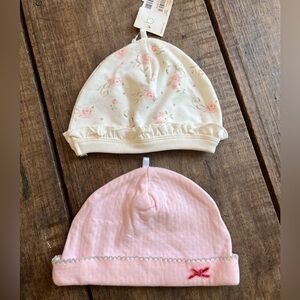 💕 Baby Hats/Beanies | Size 9 Months | Lot of 2 | Bloomingdale’s | New!